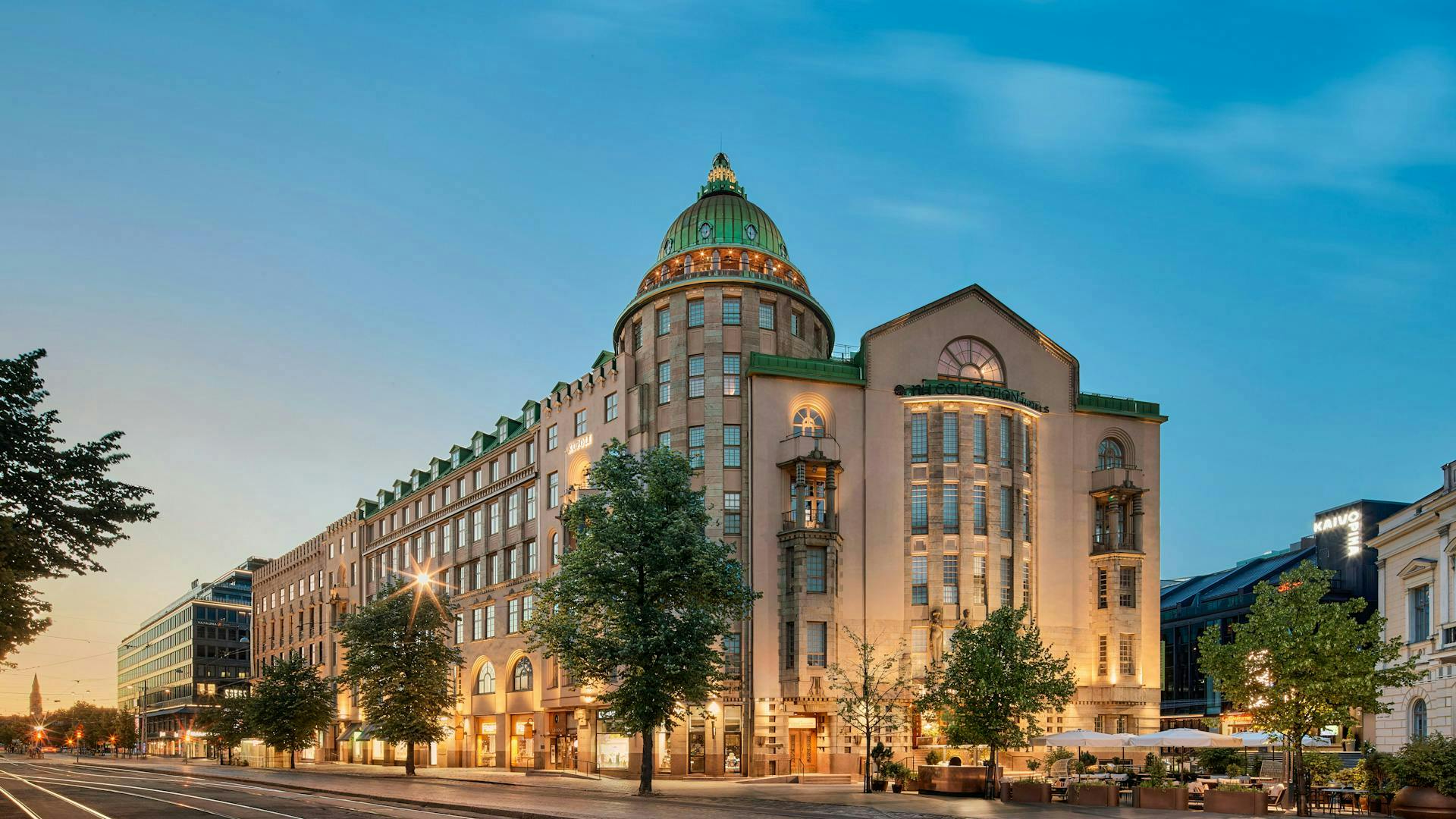 Helsinki Grand Hansa sijaitsee Helsingin ydinkeskustassa.