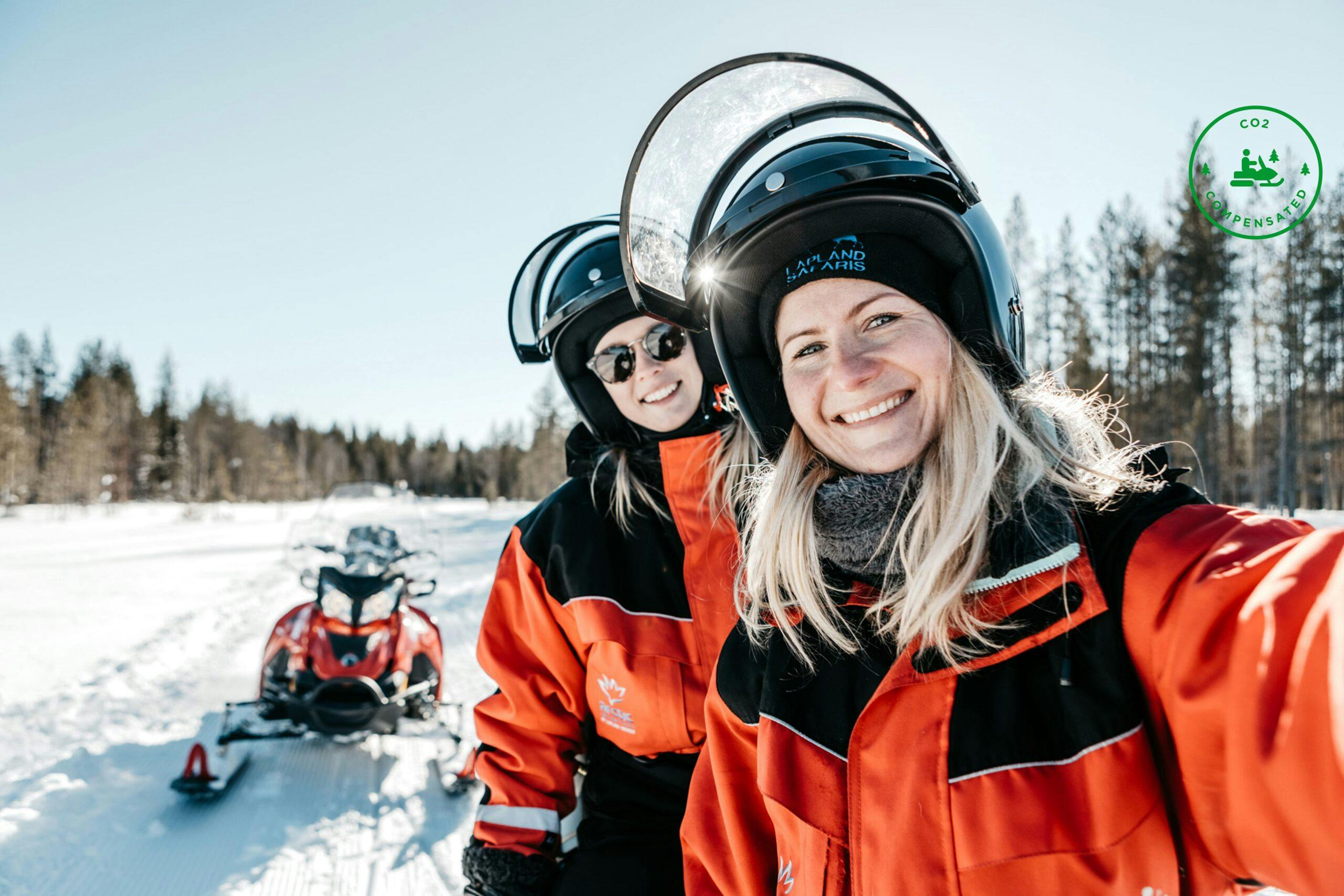 Kelkkasafari perheille Rovaniemellä on hauska kokemus kaikille!