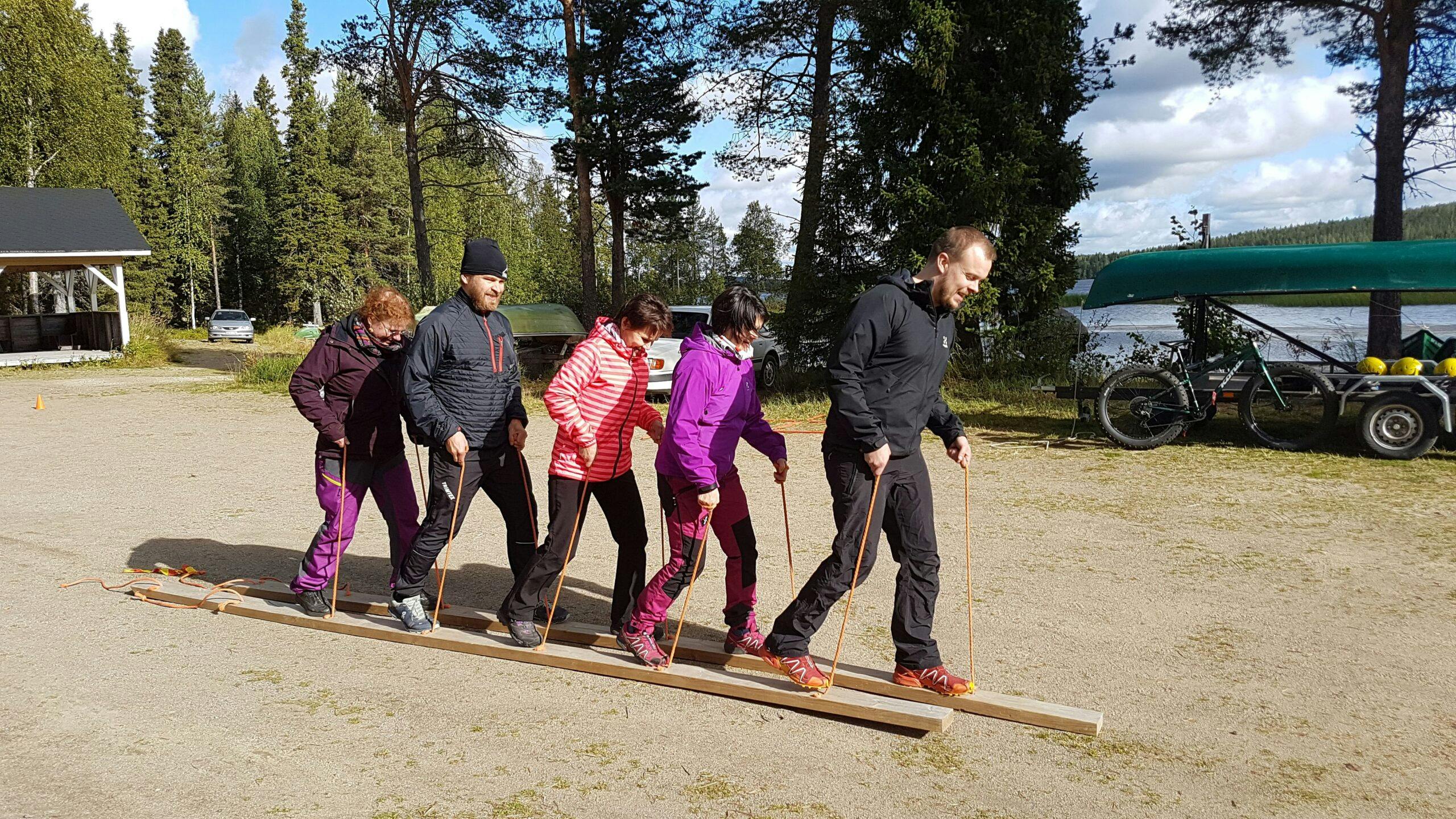 Lappilaiset olympialaiset tarjoavat eri aktiviteettien kokeilu mahdollisuuksia.