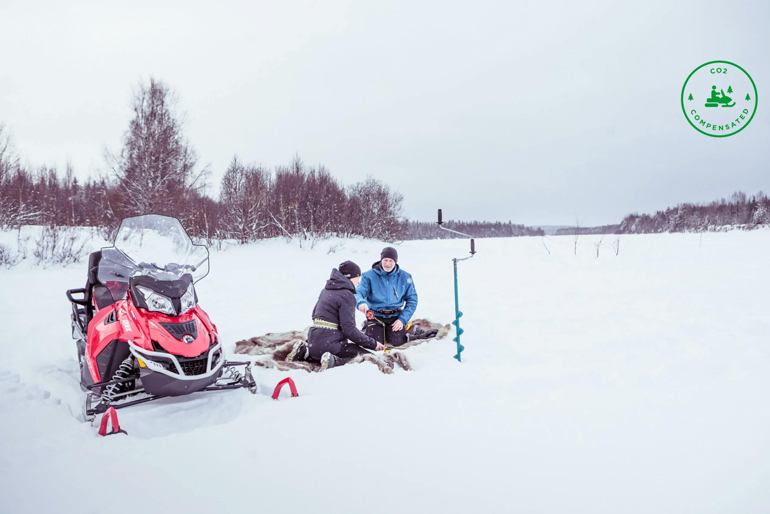 Kelkkailemalla parhaille pilkkipaikoille