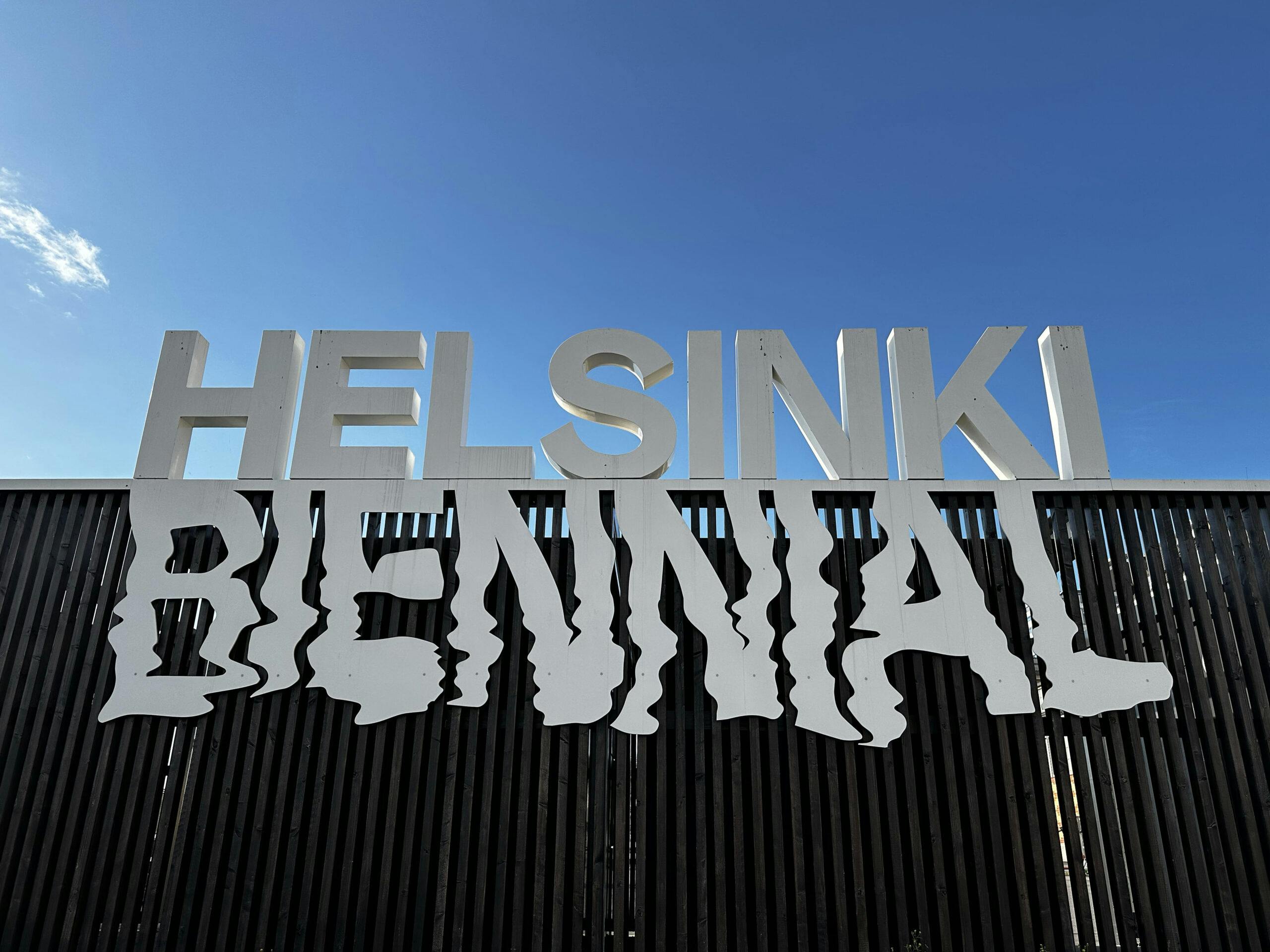 Reittiliikenne Vallisaareen, Helsinki Biennal.