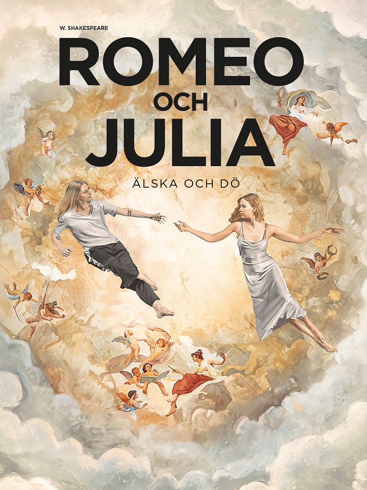 Romeo och Julia näytelmän mainosjulkaisu.