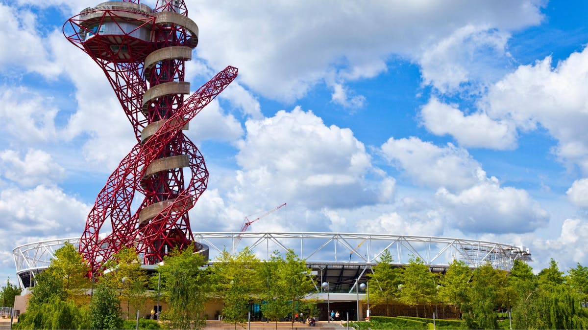 ArcelorMittal-näkötorni ja Lontoon olympiastadion