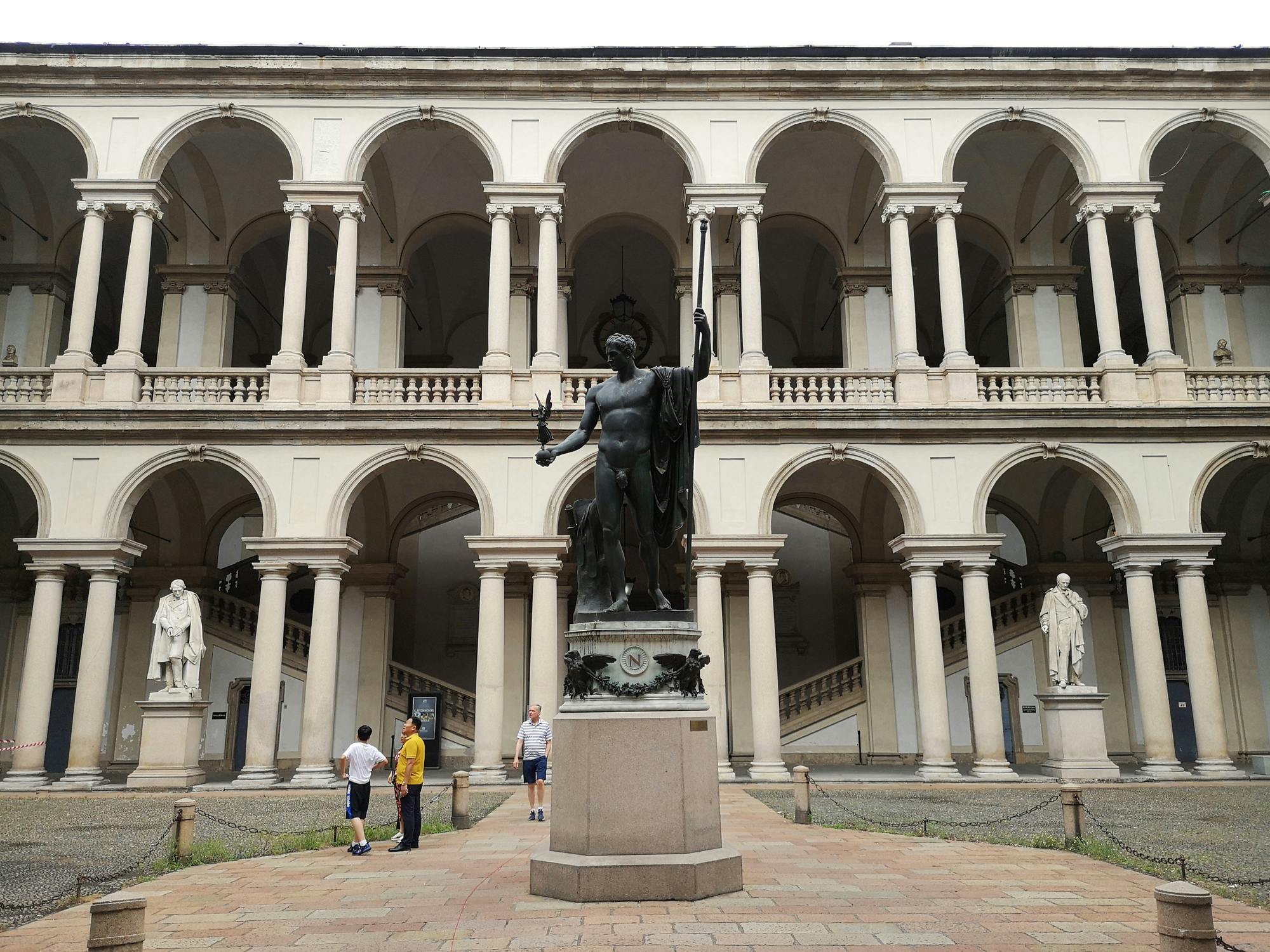 Pinacoteca di Brera -taidegallerian piha Milanossa, Italiassa