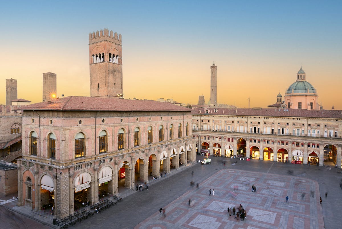 Piazza Maggiore Bolognassa.