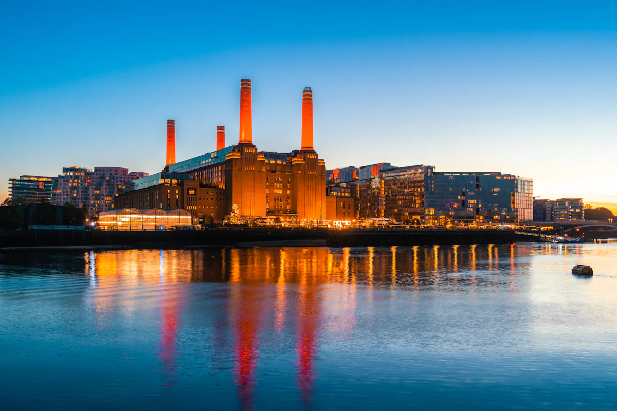 Thames-joen Battersean voimalaitos
