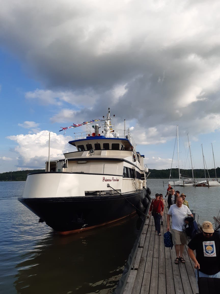 MS Princess Carolinella Turku-Naantali risteilylle.