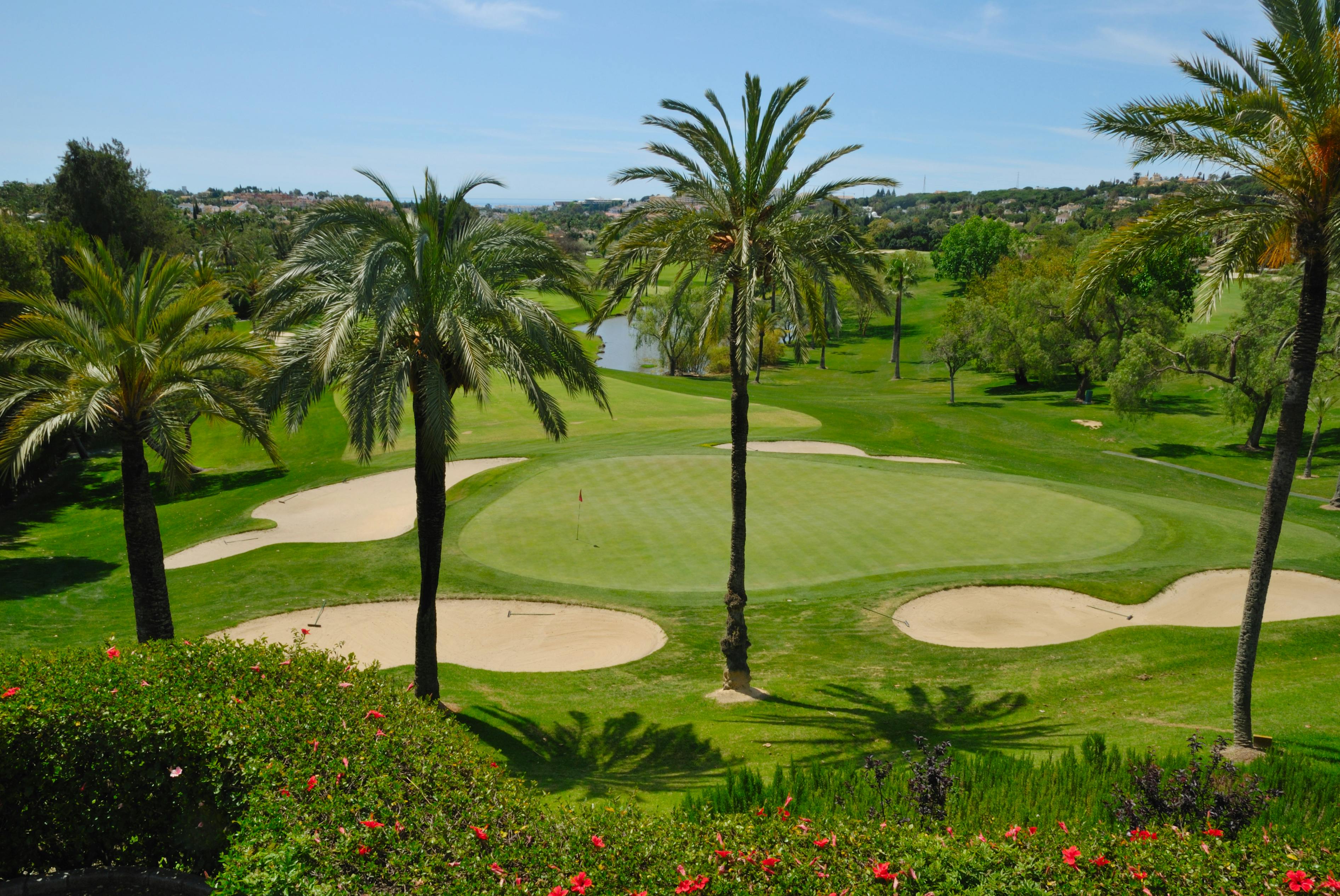 Golfkenttä Marbellassa