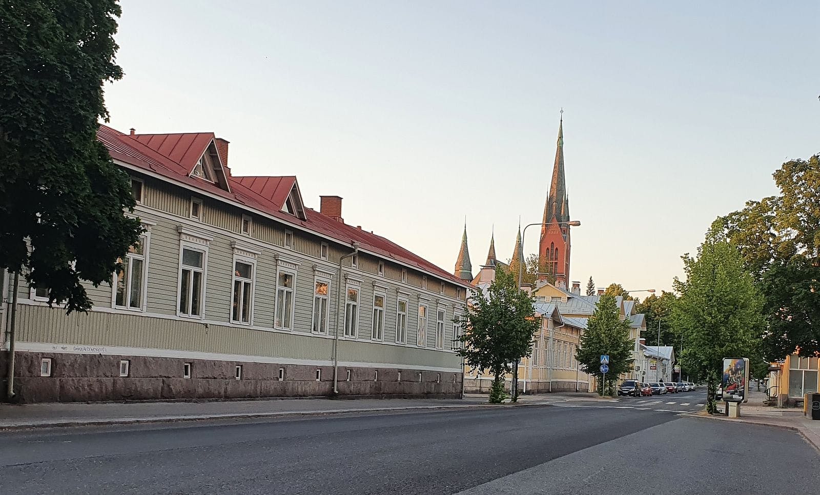 Portsan porinoi kävelykierros Turussa. Kuvassa näkyy Turun kaupunkia.