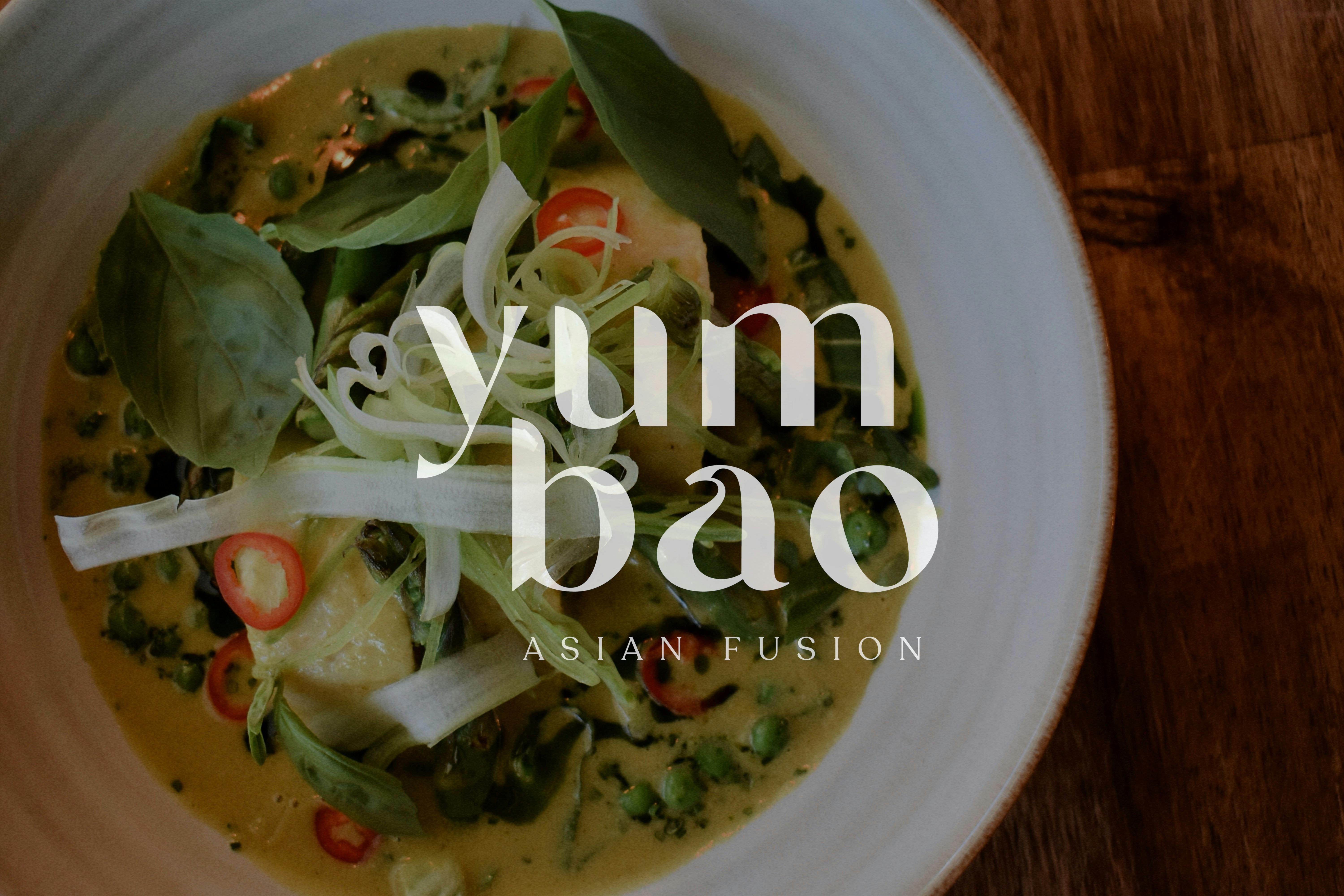 Experience Yum Bao tasting menu.