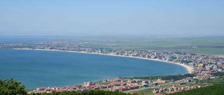 Ilmakuva Sunny Beach rannasta