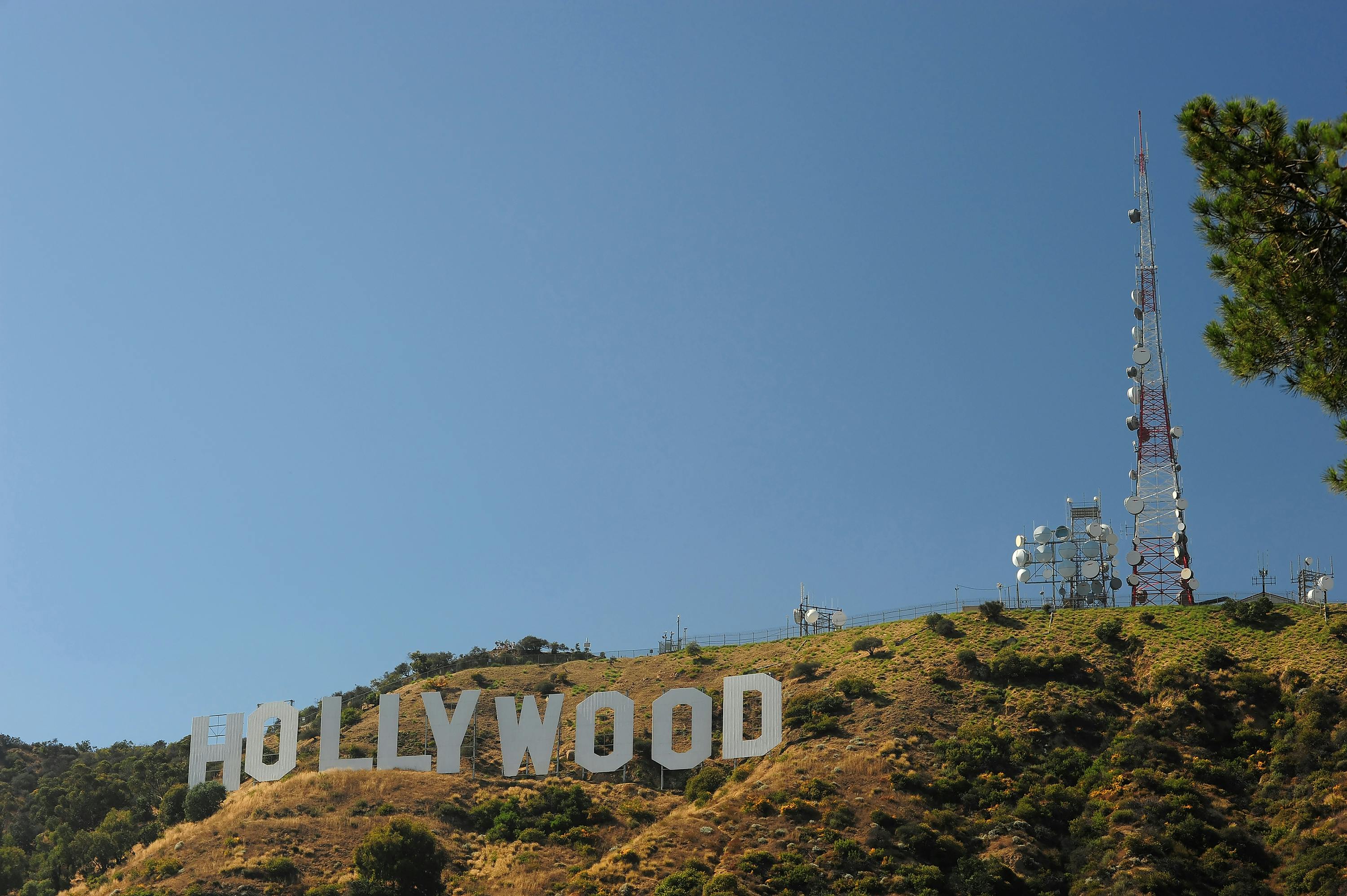 Los Angeles Hollywood kyltti