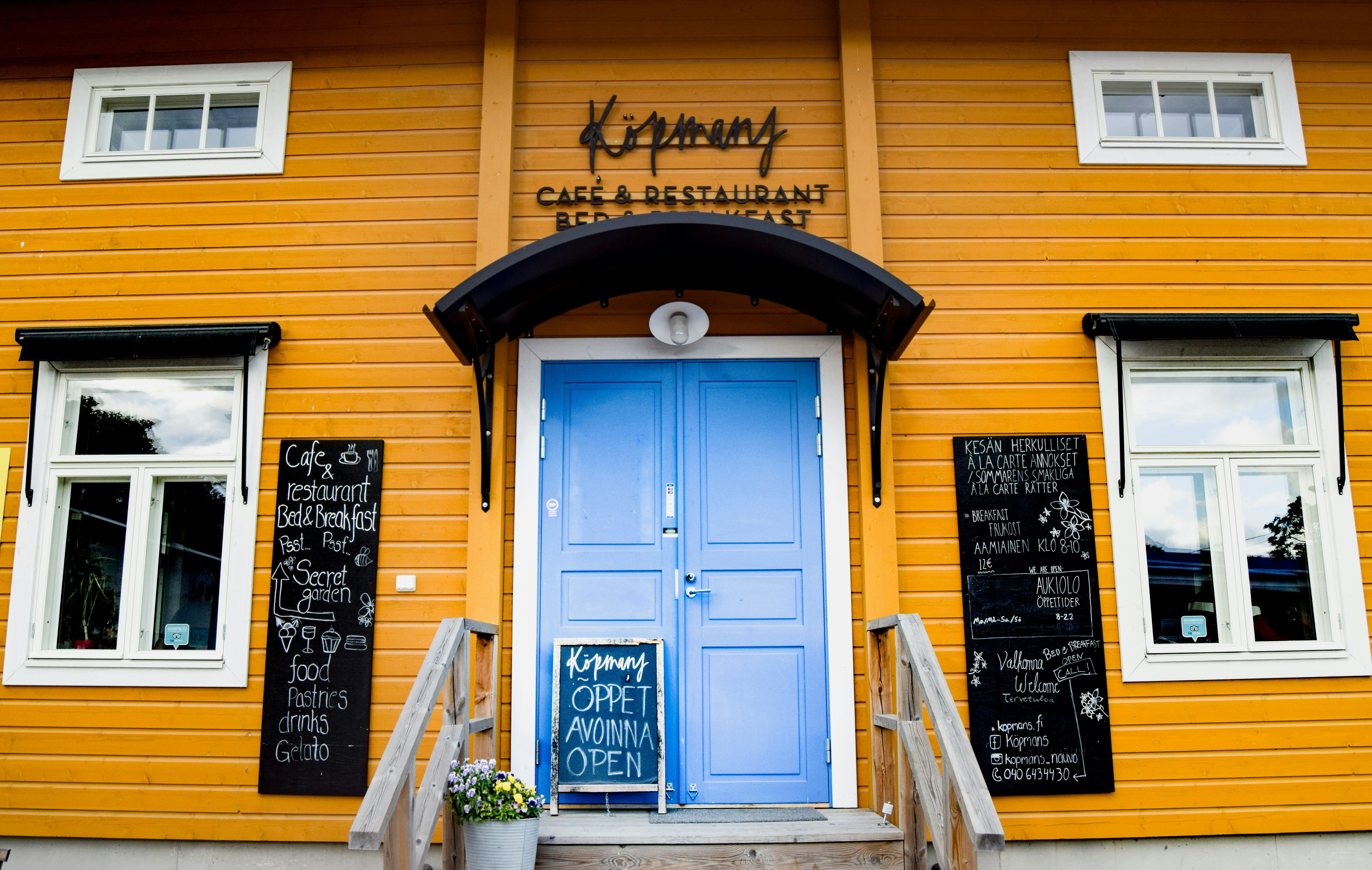 Köpmans Cafe and restaurant