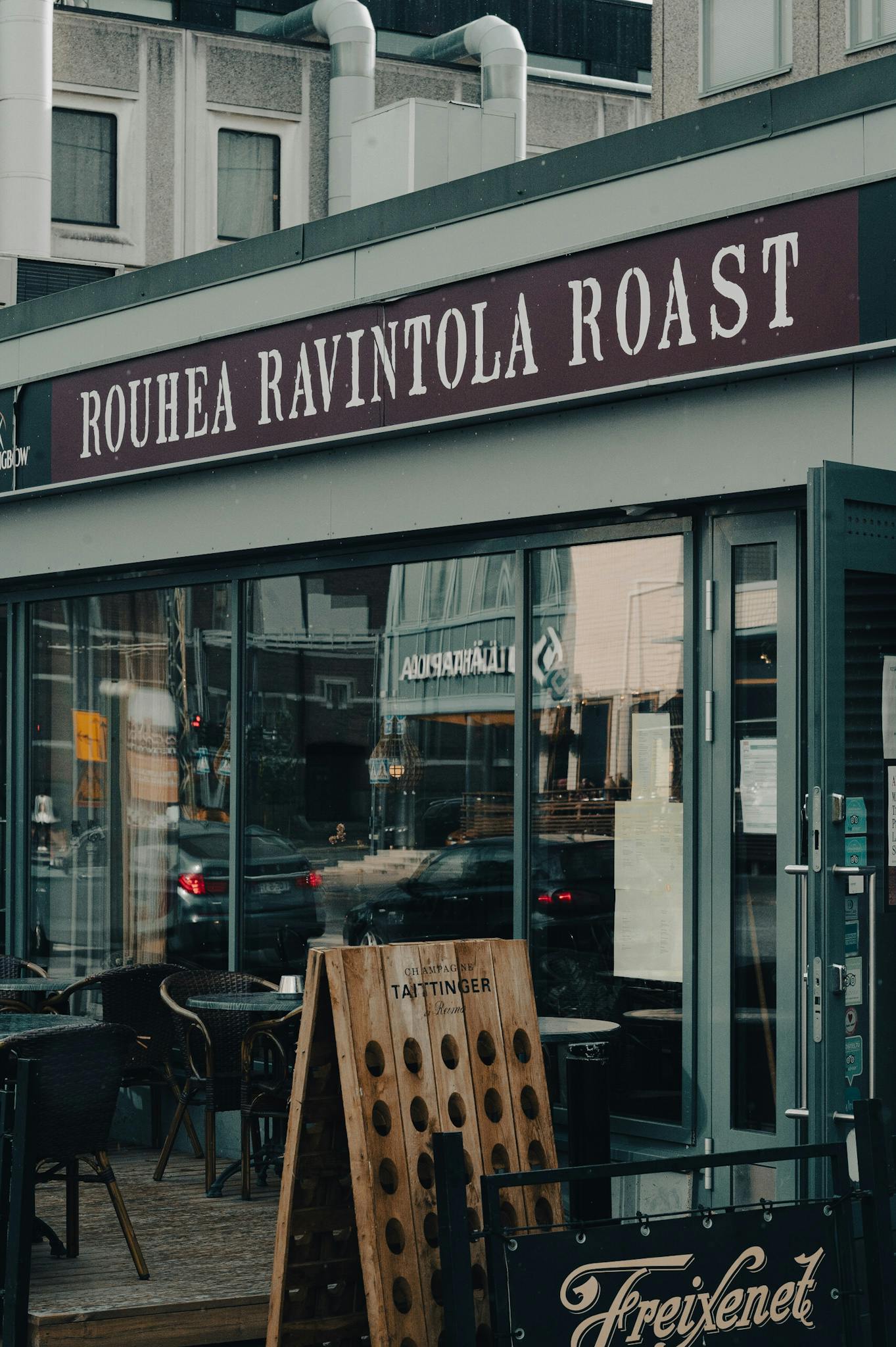 Restaurant Roast front door.